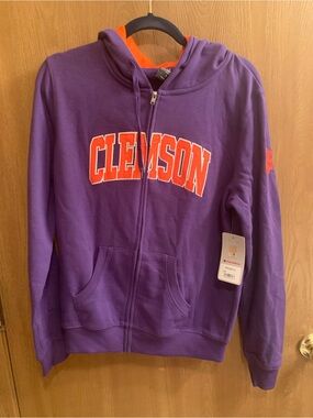 Colosseum Clemson Full zip hoodie